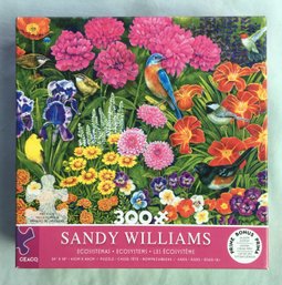 New Unbuilt Sandy Williams Jigsaw Puzzle Poster 'ecosystems' With Flowers & Birds