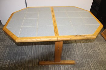 Wooden Tile Kitchen Table