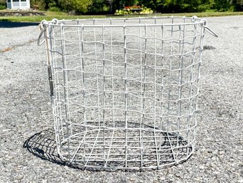 A Vintage Wire Basket
