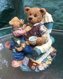 Boyds Bears & Friends 'Rocking Grampa Bear' Music Box Rocking Chair