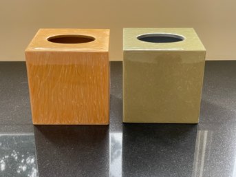 2 Tissue Boutiques From Mike And Ally Luxury Bathroom Accessories