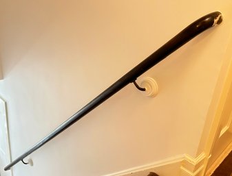 A Vintage Stair Rail - Back Stairs