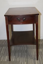 Merman Mid Centry 2 Tier Side Table With Draw