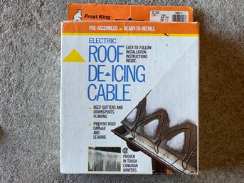 Roof De-Icing Cable