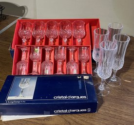 Crystal Wins, Champagne & Shot Glasses By Cristal D'arques