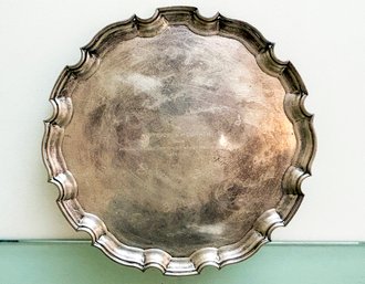 A Vintage Sterling Silver Commemorative Platter By Tiffany & Co.