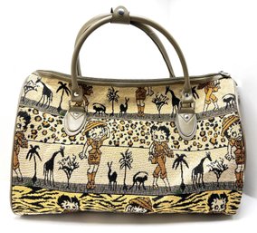 Betty Boop Safari Duffle Bag By Fleischer Studio