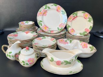 The Last Assortment Of Tableware By Franciscan, Desert Rose Pattern