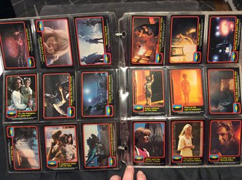 1978 Close Encounters Of The Third Kind Trading Card Lot In Sheets - M