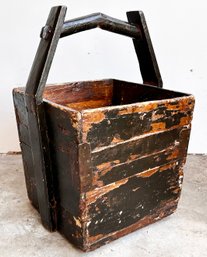 An Antique Chinese Well Bucket