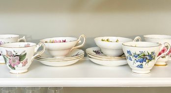 Regency Tea Cups And Saucers