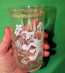VTG Scarecrow Wizard Of Oz Character Drinking Glass