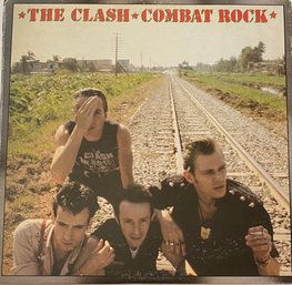 The Clash -  Combat Rock -  1982 LP Epic Records Vintage Vinyl Punk FE37689 - WITH INNER SLEEVE