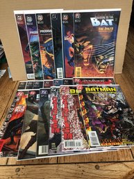 19 Shadow Of The Bat Comic Books.    Lot 161