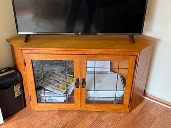 Corner Cabinet TV Stand