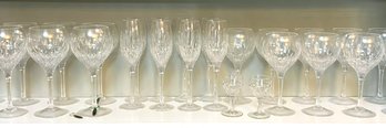 Fine Crystal Wine Goblets