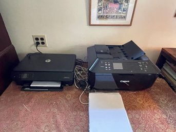 Lot Of 2 Printers Canon And HP