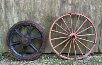 Pair Of Vintage Wheels