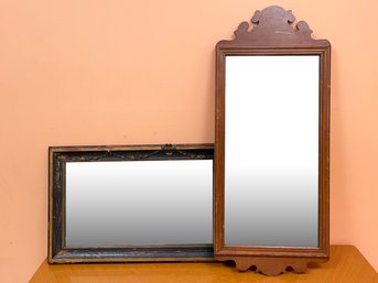 A Pair Of Vintage Mirrors