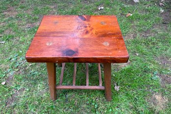 Vintage Wooden Side Table