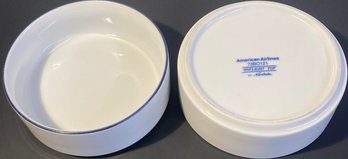 2 Vintage American Airlines Noritake Soup Bowls