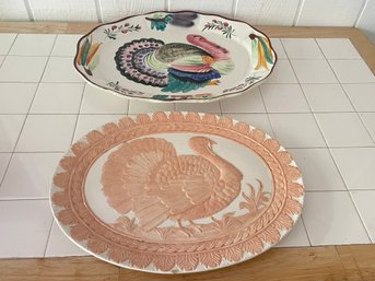 Pair Of Turkey Platters