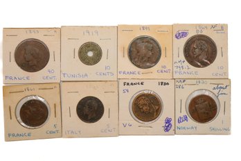 1820 To 1919 Antique Foreign Coins Collection