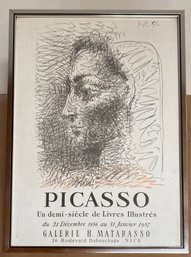 Picasso 21x29 French Gallery Mataras Poster Nice 1957 Book Illustrations