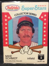 1986 True Value Super Stars Mike Schmidt - M