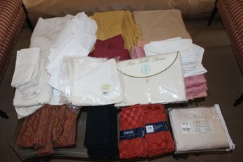 Large Amount Of Table Linens Some Brand New!