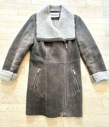 Harpers Sheepskin Zip Coat