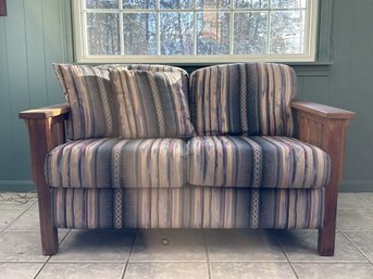 Weekend Project: A Mission Oak Loveseat By La-Z-Boy