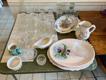 Lot Of Glassware And Ceramic Items