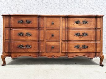 A Vintage Mahogany And Oak French Provincial Dresser