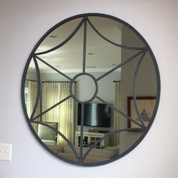 Amazing Large Flat Wrought Iron 40' Mirror - Fabulous Decorator Piece - High Quality Piece - Heavy ! WOW !