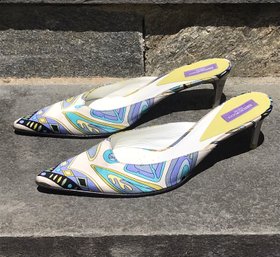 Emilio Pucci Italian Designer High Heels (Size 38)