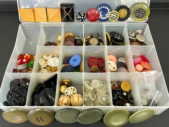 Assortment Of Mostly Vintage Buttons