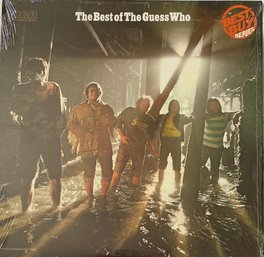 THE GUESS WHO  - The Best Of -  SHRINK ON - AYL13662 LP Vinyl  - VERY GOOD  CONDITION