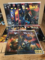 13 Shadow Of The Bat Comic Books.    Lot 162