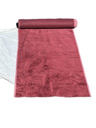 Beautiful 54' Wide Burgundy Velour Fabric (Length Unknown)