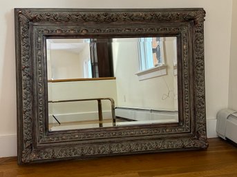 Vintage Ornate Beveled Wall Mantle Mirror