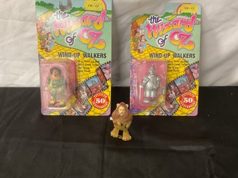 Lot Of 3 Wind Up Wizard Of Oz Walkies