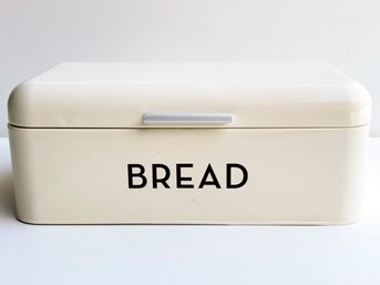 A Retro Enamel Bread Box - Gorgeous!