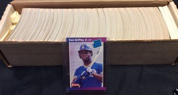 1989 Donruss Baseball Complete Set With Ken Griffey Jr. Rookie - M