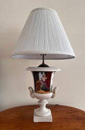 1800s Antique Lamp - Presumed To Have Resided In The Upper Louviers Estate