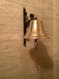 Wall Hanging Brass Bell