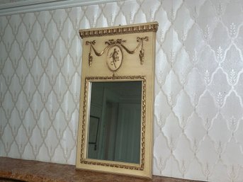 Beautiful Victorian Mirror With Embellishments