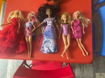 Barbie Dolls And Frozen Doll