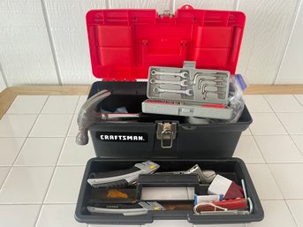 Small Set Of Home Repair Tools In Toolbox