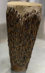 Vintage East African Animal Skin Drum